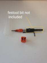 Load image into Gallery viewer, TCT 3.5mm drill countersink bit fits festool centrotec 8mm shaft

