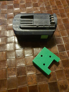 4 x Festool 18v Battery Holder Mount 3D printed