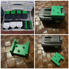 Load image into Gallery viewer, 4 x Festool 18v Battery Holder Mount 3D printed
